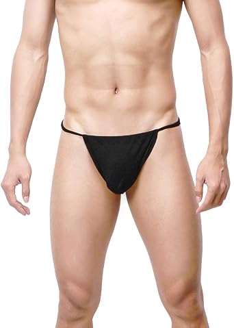 Mens Ultra-Thin Underwear, Sexy Loincloth Thong, Breathable Boxer Briefs, Athletic Shorts