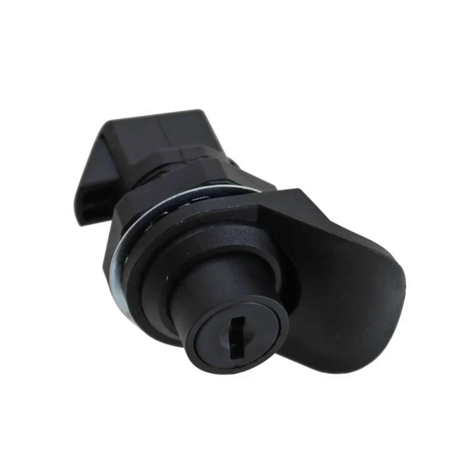 Cerradura oculta empotrada con llave, cerradura de botón empotrada, pestillo for puerta de gabinete, equipo industrial, 1 unidad