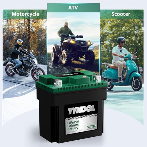 Image of YTX7L-BS-STD 2X Cranking Amps,180CCA,Lithium Iron Phosphate Motorcycle Battery,Digital Readout,Comptitable for Honda,Suzuki Motorycle, Kawasaki ATV, Predator 3500 Generator battery