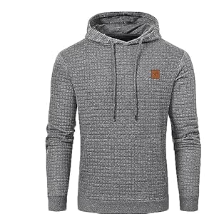 Tansozer Herren Hoodie Casual Sweatshirt Classic Kapuzenpullover mit Tasche