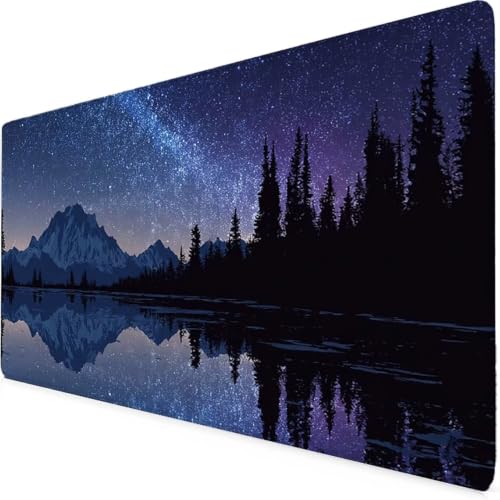 Tapis de souris XXL antidérapant 1000x500mm pour éviter les glisses