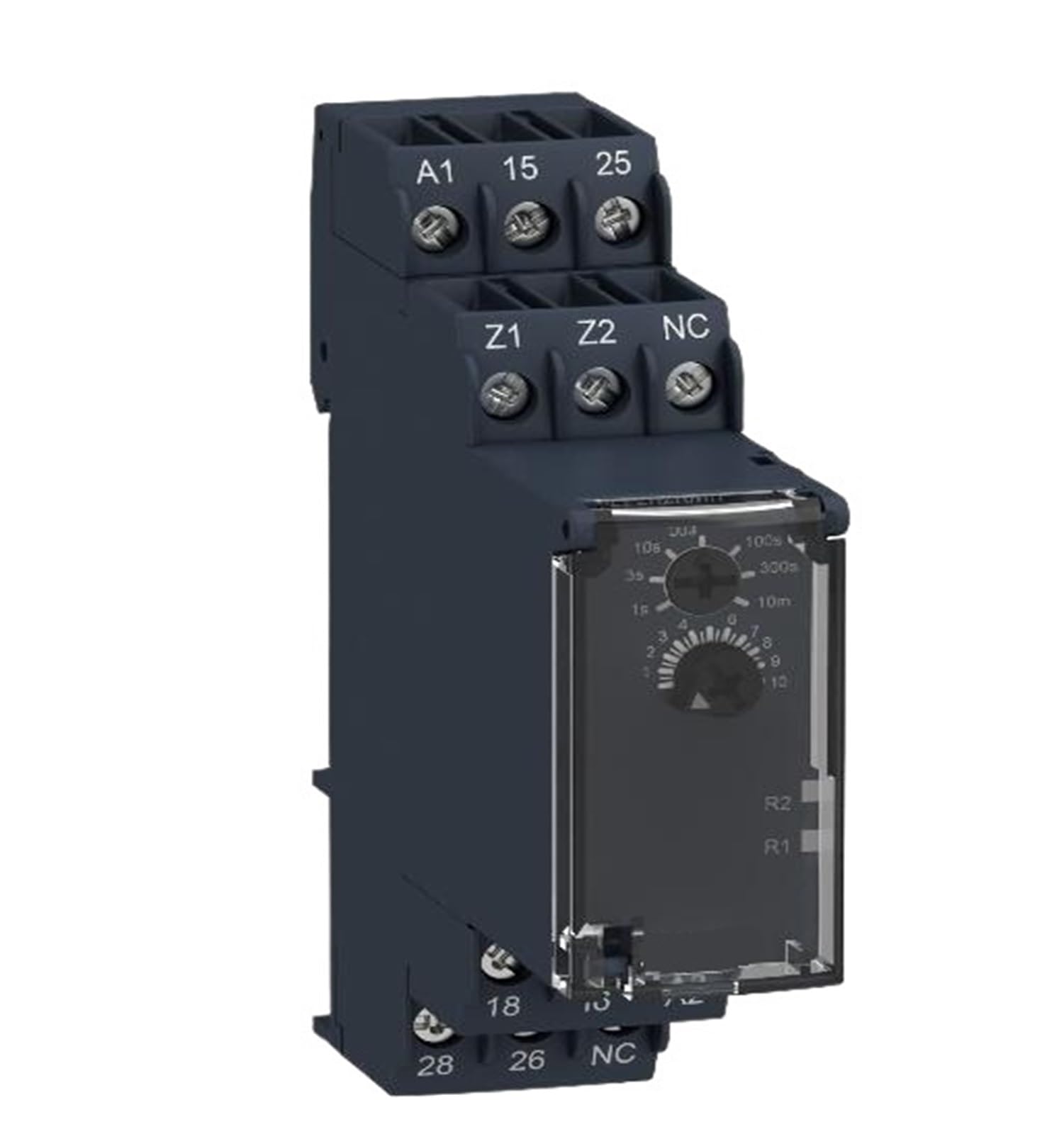 CXDFRSER RE7MV11BU RE22R1AKMR Modular timing relay, 8 A, 0.05 s…300 h, 1 CO, 24...240 V AC/DC