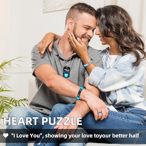 Pulseras para parejas que no se oscurecen para aniversarios inolvidables 5