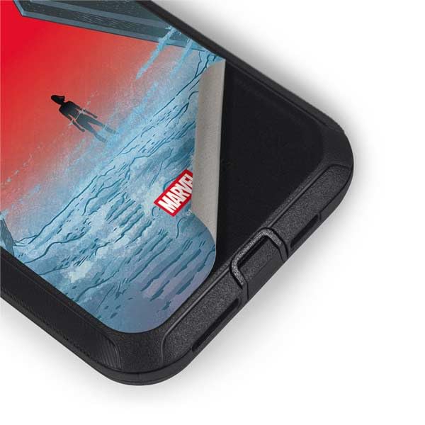 Skinit Decal Phone Skin Compatible with OtterBox Symmetry iPhone 7 - Officially Licensed Marvel Black Widow Running Design