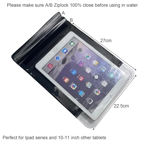 Drlokpak Floating Waterproof Tablet Case For Ipad Pro Ipad Air Galaxy Tab S9 A9 Dry Ereader Bag Pouch For Kindle Scribe Fire Hd 10 Max 11 Up To 11 Inch thumb #1