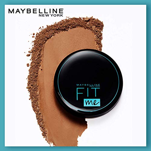 Image of Maybelline New York Matte Compact Powder For All Skin Types, With Spf To Protect Skin From Sun, Absorbs Oil, Fit Me, 310 Sun Beige, 8G (Pack Of 2)