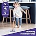 Casdon Dyson Cordless Vacuum Interactive & Officially Licensed Toy Dyson Vacuum For Children Aged 3+ Realistic Role-Play Fun, Purple and Orange
