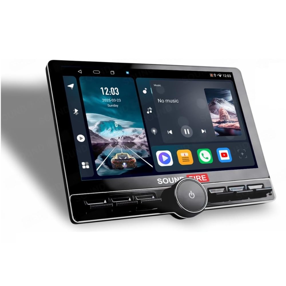 SOUND FIRE Trillion 10.1 Inch 2.0K Diamond 2GB RAM / 32GB ROM with DSP/QLED/Android Auto/CarPlay Android Car Stereo-image-26