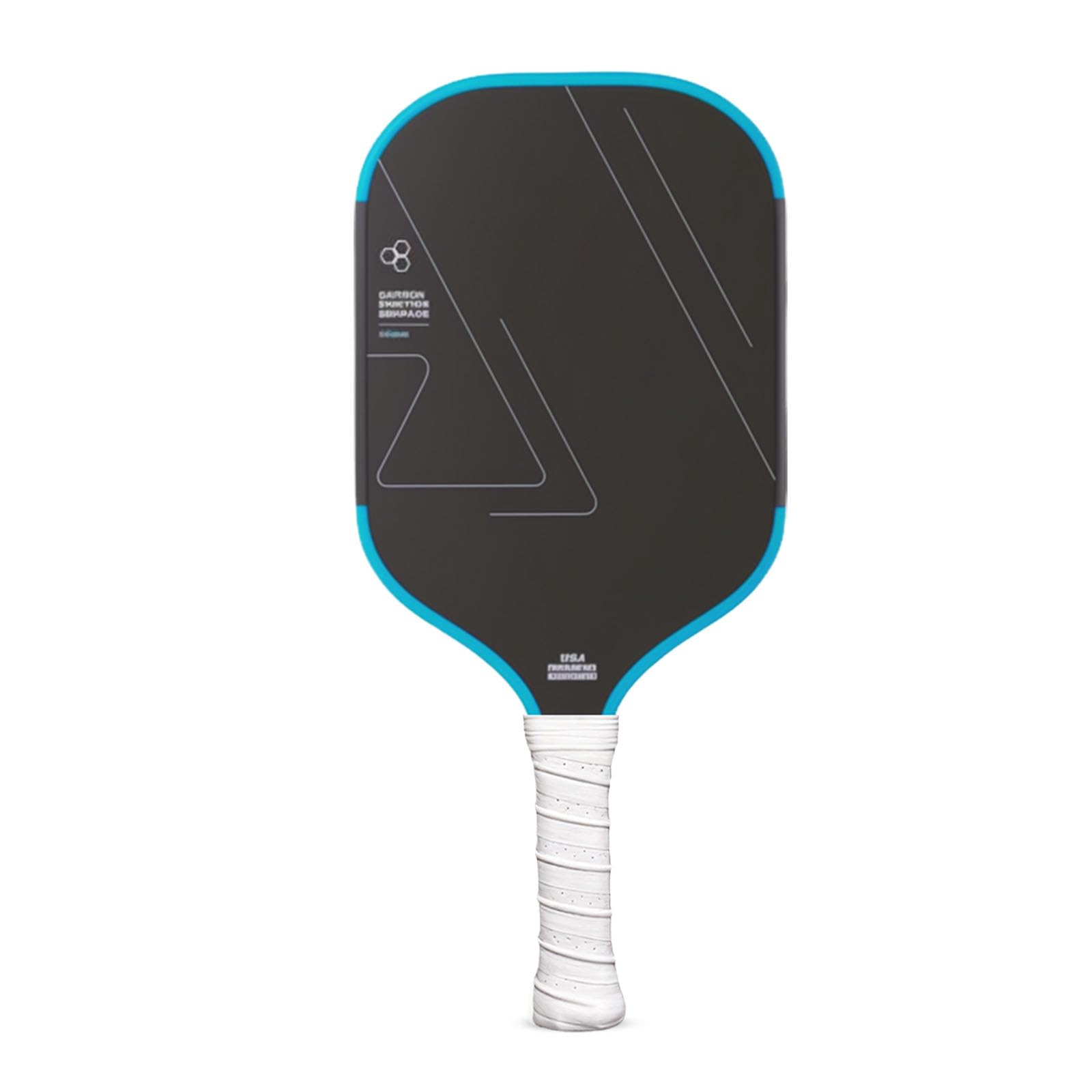 Photo 1 of QPVZX Carbon Fiber Pickleball Paddle, T700SC Raw Carbon Face, Lightweight Honeycomb Core, Ergonomic Anti-Slip Grip – Ultimate Spin & Consistency for Beginners & Intermediate