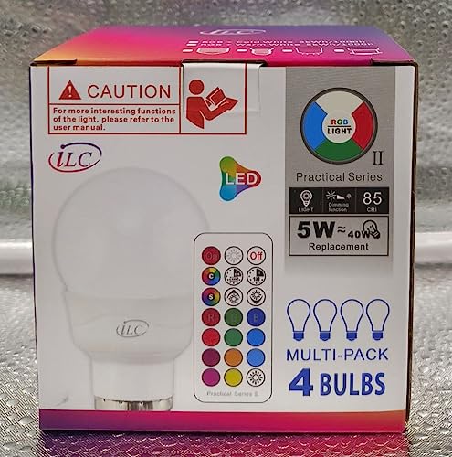 ILC Led Cambiare colore Lampadina Edison Bianco