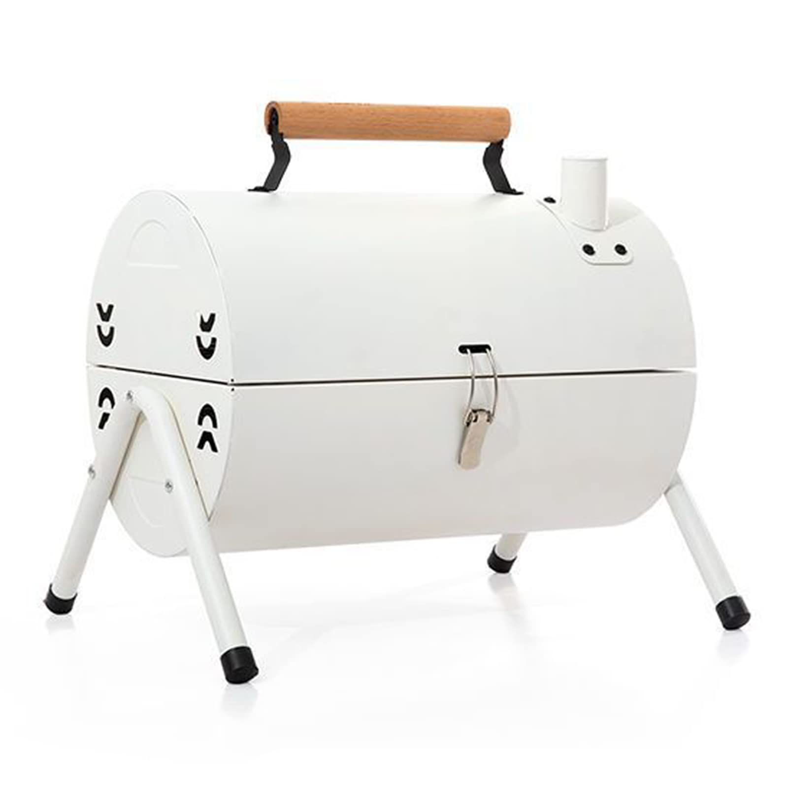 Barbecue à charbon pliable portable pour éviter l'encombrement des grilles