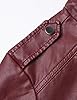 Tanming Women's Faux Leather Moto Biker Short Coat... #2