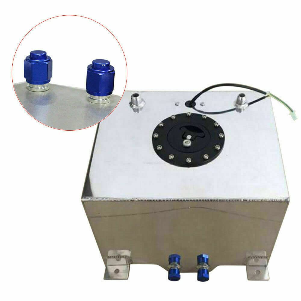 Réservoir de carburant 20 litres en aluminium - Pour sport automobile, essence, carburant, sport automobile, essence, camion, rallye