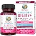 Vegan Probiotics for Women 63 Billion CFU by MaryRuth - 2-in-1 Probiotic + Organic & Plant Based Collagen Immunity Booster + Biotin for Hair, Skin & Nail Health - Non-GMO 30 Day Supply - Glass Bottle