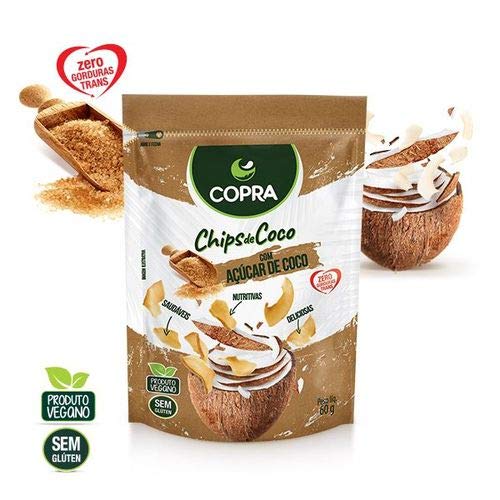 Coco em Chip com Acucar de Coco