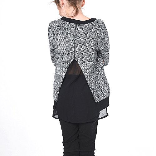 Pull noir Kaporal en maille douce collection hiver homme
