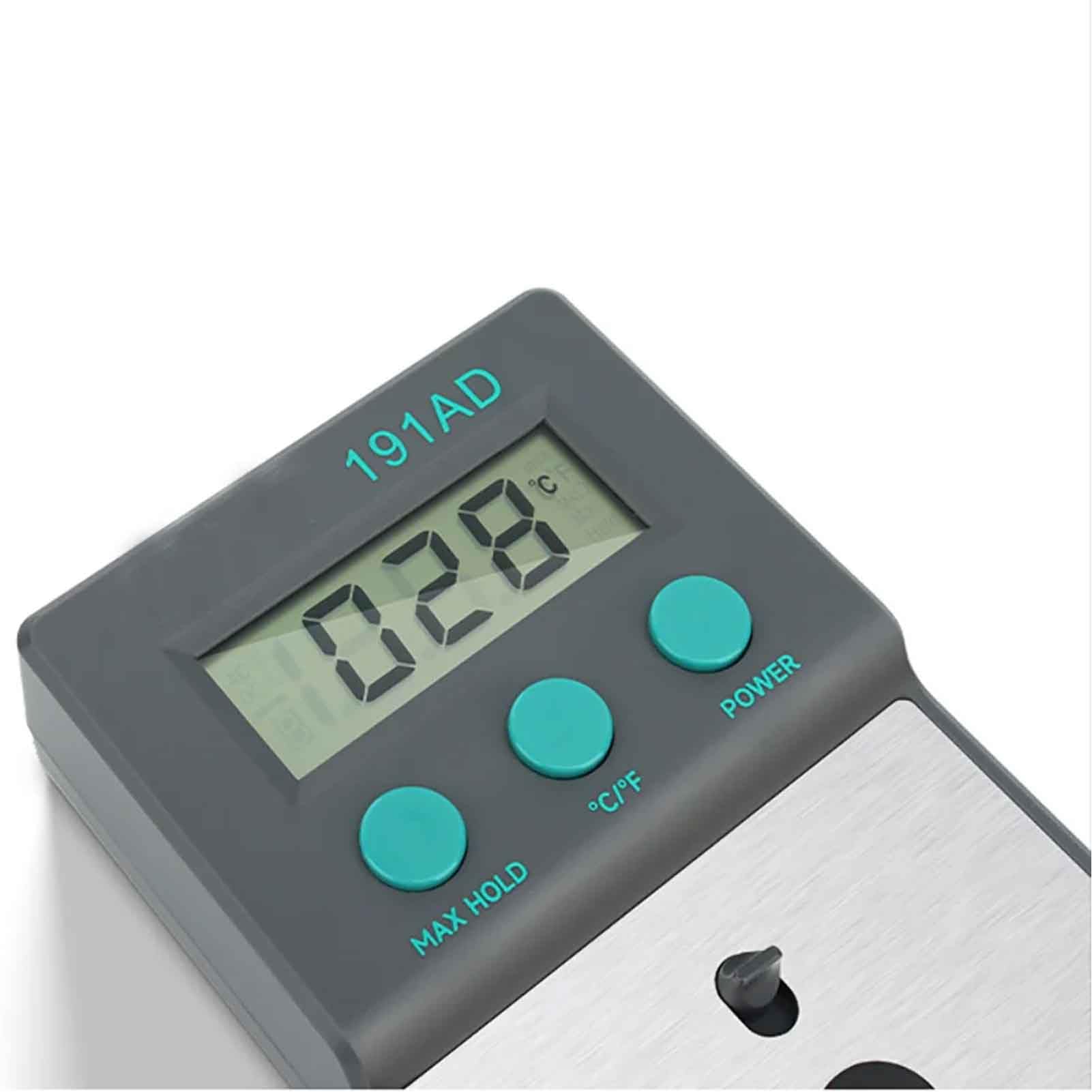 Toplionace Instrumento de Medición de Precisión de Temperatura para Soldador Medición de Temperatura de Líquidos y Gases de Grado Industrial con Termopar