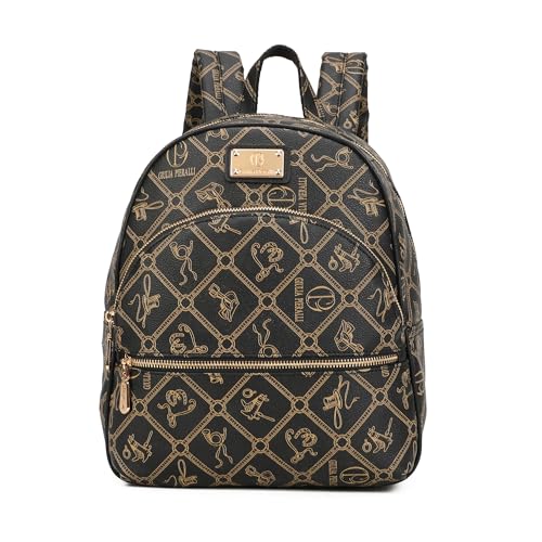 Image of JULIE FERRARO Small Backpack Purse for Ladies Women Fashion Multi Pockets Daypacks with Front Zip Pocket