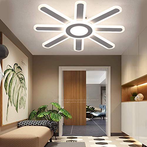Plafonnier LED dimmable pour décoration de salon et chambre