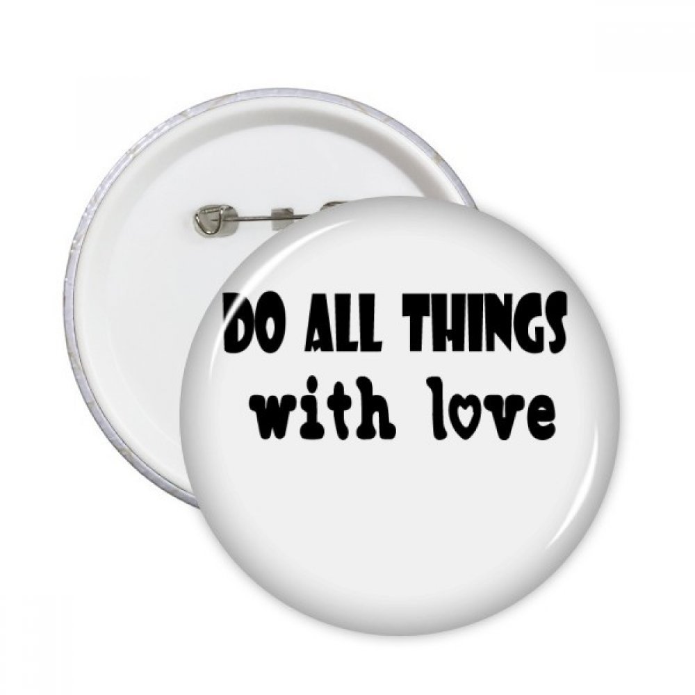 Badge Rond Anglais mot design DIYthinker multicolore en taille S pour accessoire de mode - 3