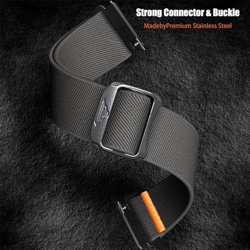 Correa de nylon naranja compatible con Armitron Matrix miniatura 3