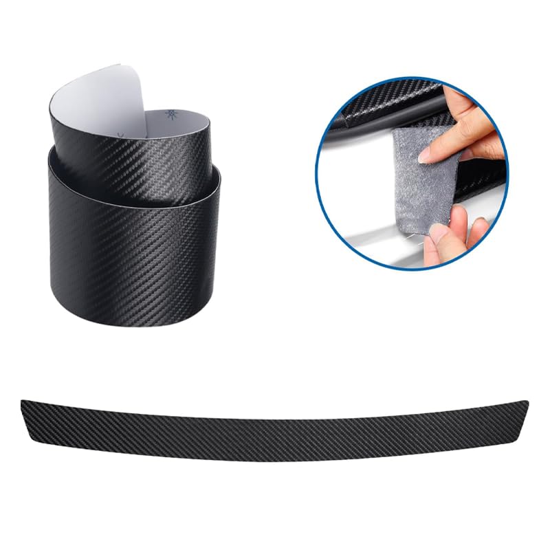 Protection Pare-chocs Dacia Bigster 2025-2026 - Film Autocollant Cuir Carbone, Anti-rayures