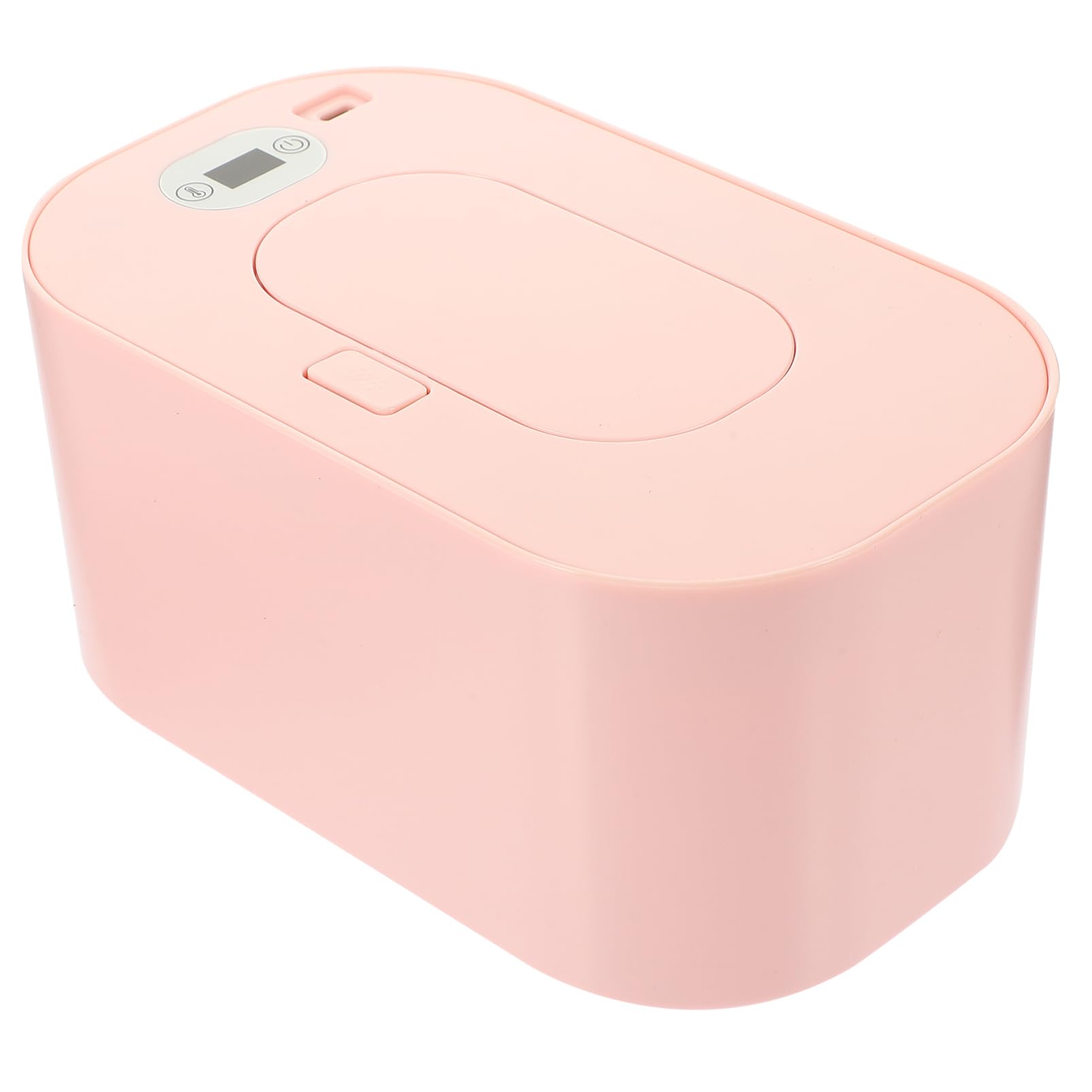 1 Ensemble Chauffe Lingette Humide Lingette Chauffante Portable Chauffage Lingettes Petit Échauffement Chauffe-lingette Pour Bébé Chauffe Lingette Usb Polypropylène (pp) Rose