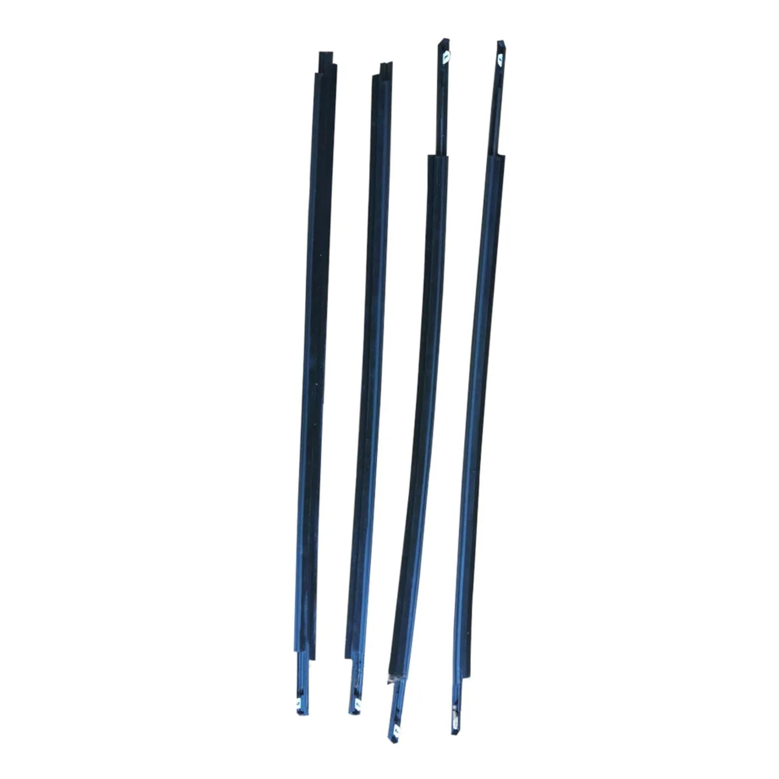 Automotive Window Seals Car Window Seals Compatible with Toyota for Prius 2010-2020 Front Rear Outside Weatherstrip Seal Door Belt Molding Trims Accessories