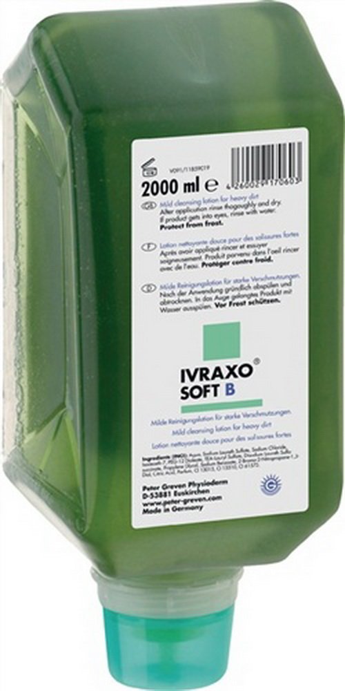 Hautreinigungslotion GREVEN® SOFT B/RS 2l mittlere b.starke Verschmutz.Flasche