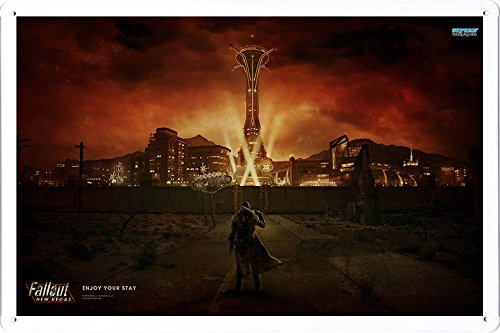 fallout 3 poster print - Miller Wall Art Printing on Metal Tin (MHA1164) Decoration Poster Sign 8