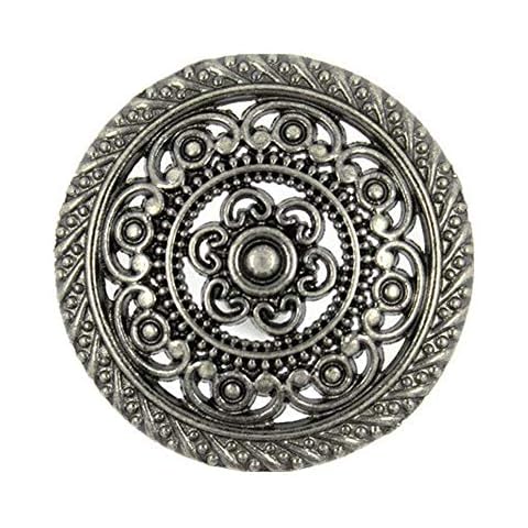 Bezelry Metal Shank Buttons Cover