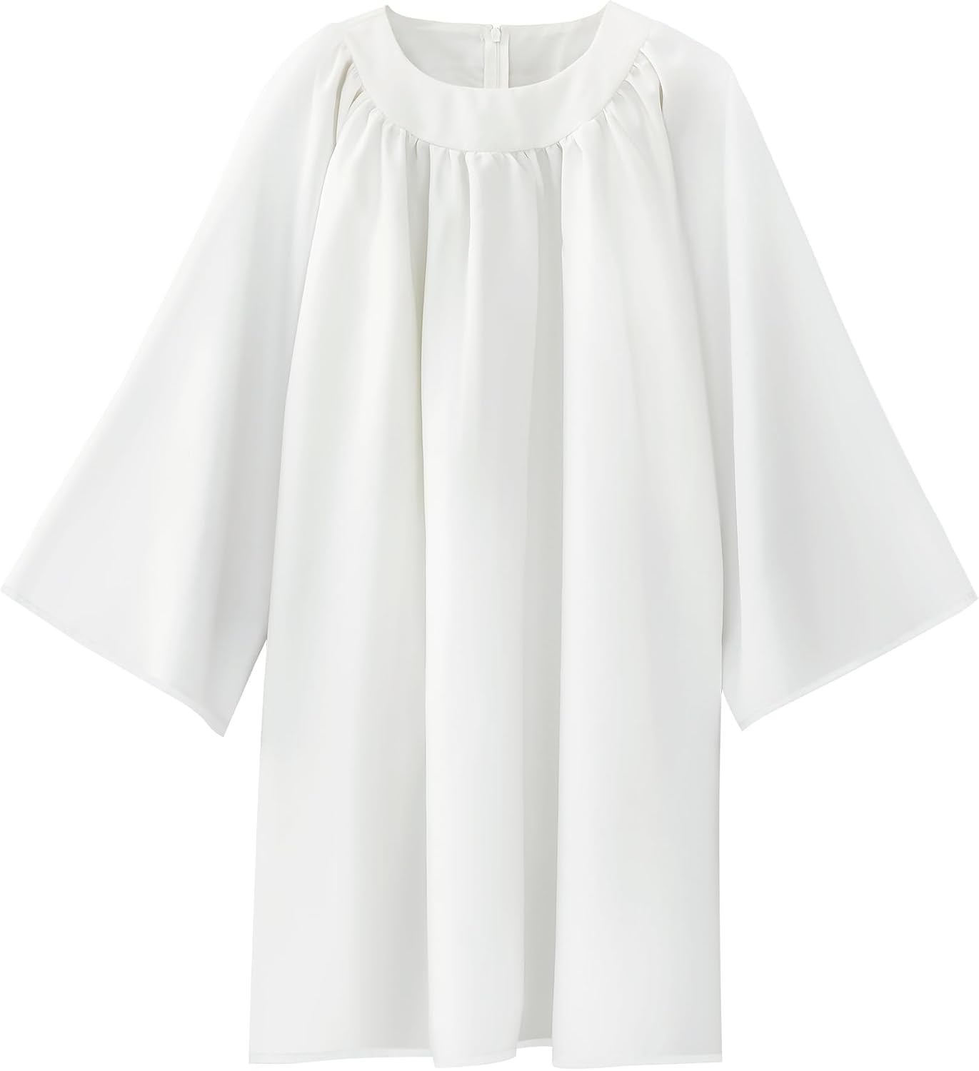 Toulite Unisex Matte Choir Robes for Church Adults Baptism Officiant Confirmation Costume Graduation Gown Judge Pastor Robes