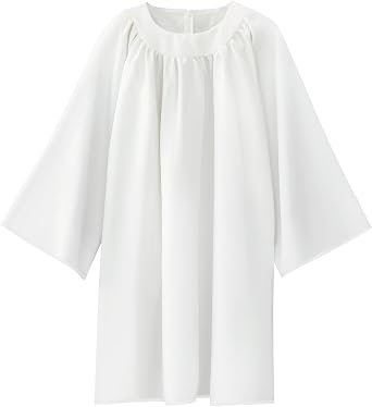 Toulite Unisex Matte Choir Robes for Church Adults Baptism Officiant Confirmation Costume Graduation Gown Judge Pastor Robes