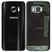 Produktbild MovTEK Akkufachdeckel Akkudeckel Rückseite Glas für Original Samsung Galaxy S7 G930 Serie Schwarz Backcover Batterieabdeckung Reparatur-Set Black