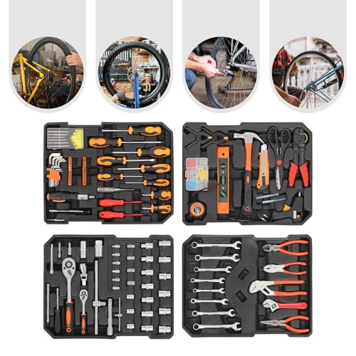 Kit de herramientas para reparación de autos 187 piezas miniatura 2