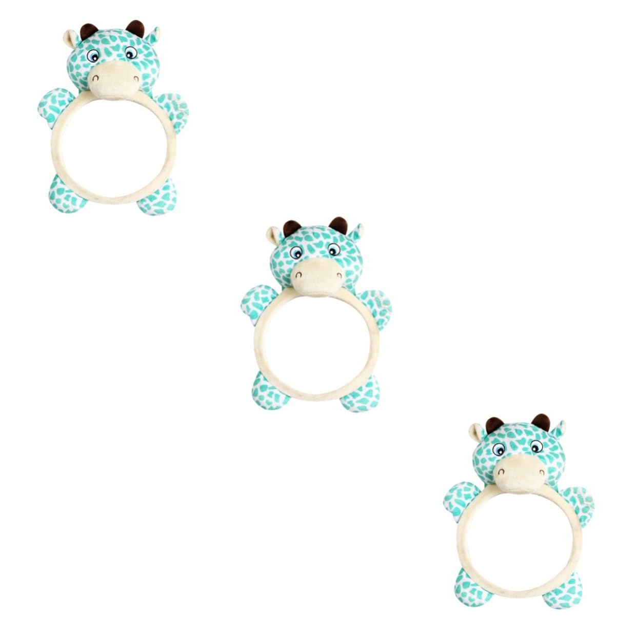 3 Pièces miroir déformant miroir de voiture pour enfants tache aveugle du miroir du nourrisson Rétroviseur d'observation pour siège auto rétroviseur caméra de recul