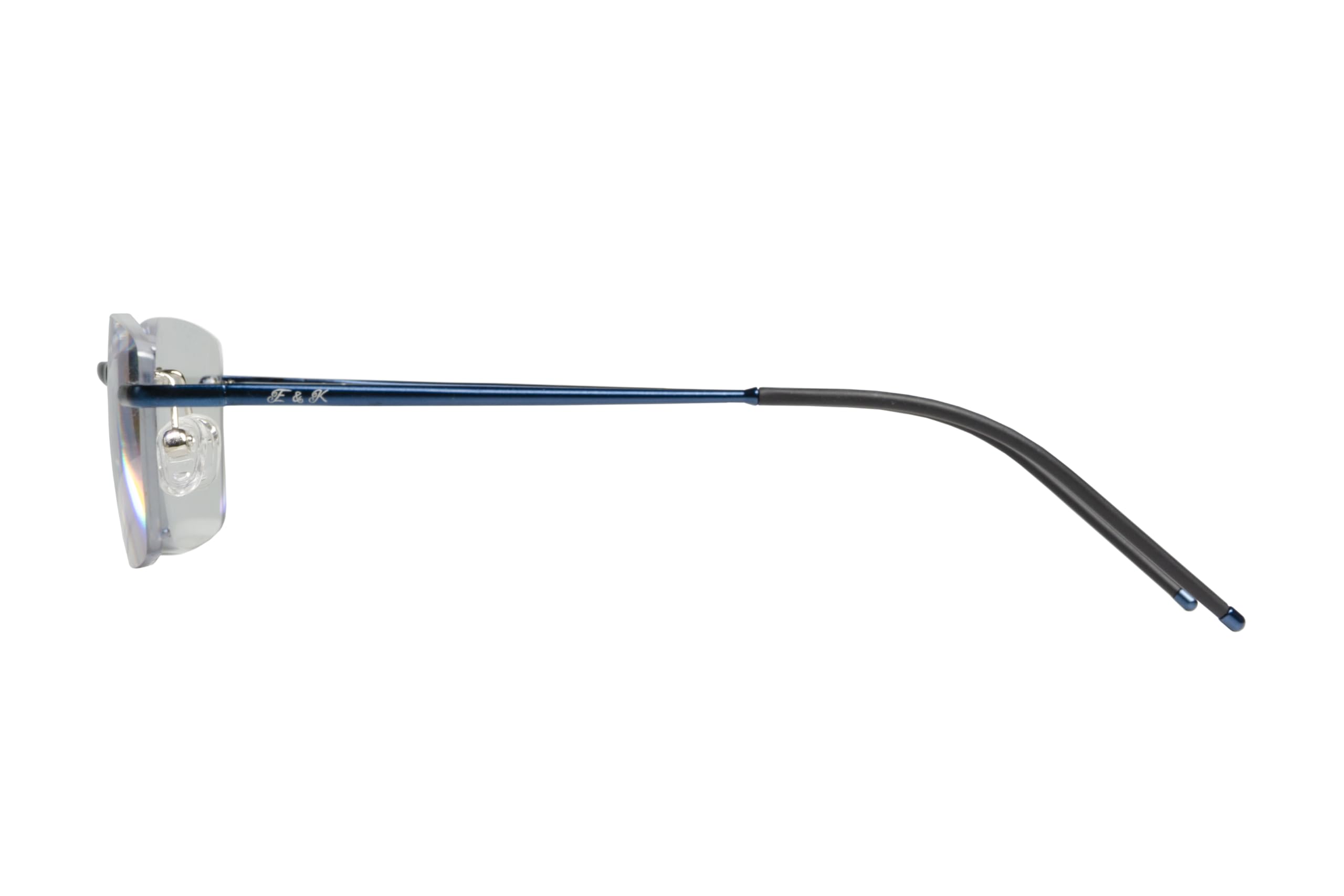 Edison & King Lesebrille Limitless - Randlose Lesebrille mit dünnen Bügeln - entspiegelt - gehärtet
