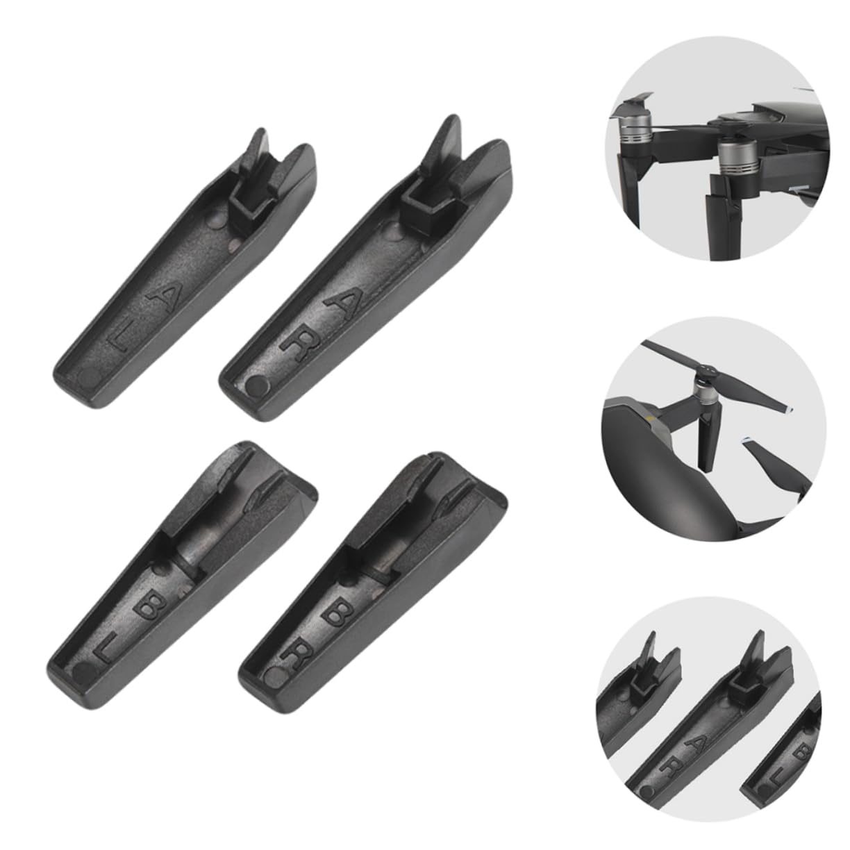 Kisangel Landing Gear Leg 4pcs Extended Landing Gear Protector Height Increase for Drone