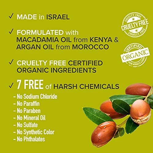 Kiss Color & Care Argan & Macadamia For Dry And Damaged Natural Hair (Leave-In Conditioner) #TOP3