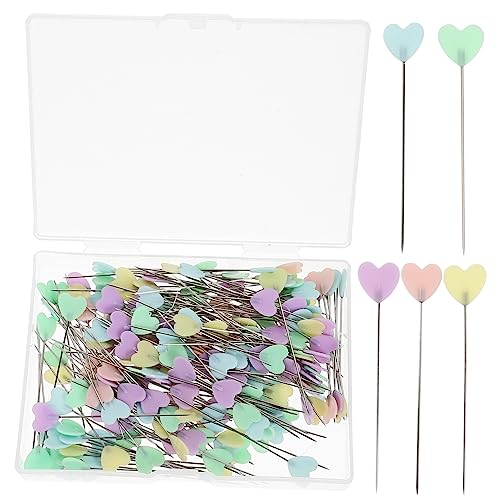 DOITOOL 200Pcs DIY Sewing Pins Portable Decorative Locating Pins for Dressmaking Crafts and Floral Arrangements Safe Lightweight Reusable Sewing Accessories