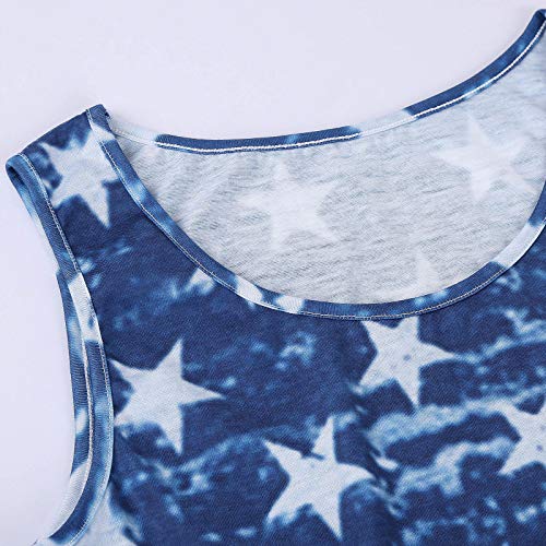 Vestidos com estampa do dia da independência para senhoras, gola redonda, maxi longos, para presente