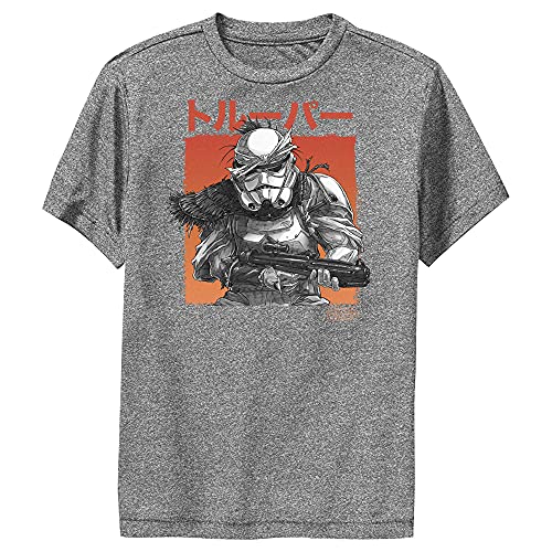 T-shirt Star Wars Visions Trooper garçon XL respirant pour éviter la transpiration