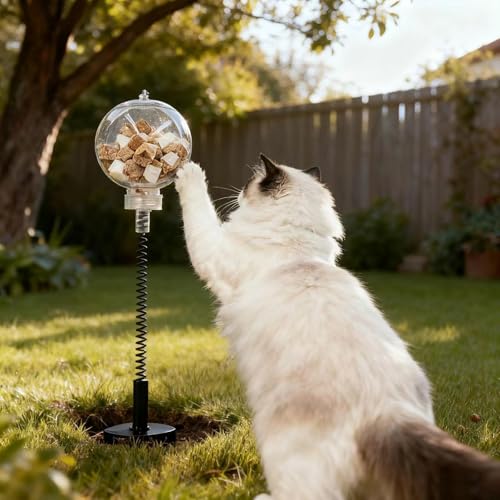 50% Off BingegePet 2-Pack Outdoor Cat Treat Dispenser Toys - Image 7