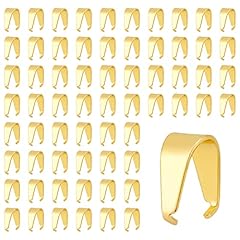 Snap on Bails-gold Color-100pcs