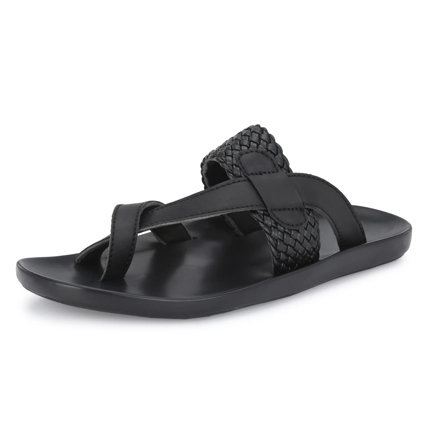 AZZARO BLACK Mens Synthetic Slipper/flipflop,Black,7 size (B0BH8N61HP) Amazon Price History, Amazon Price Tracker