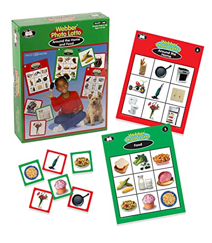 Around The Home And Food Photo Lotto Game - Super Duper Publications Educational Learning Resource For Children #TOP1