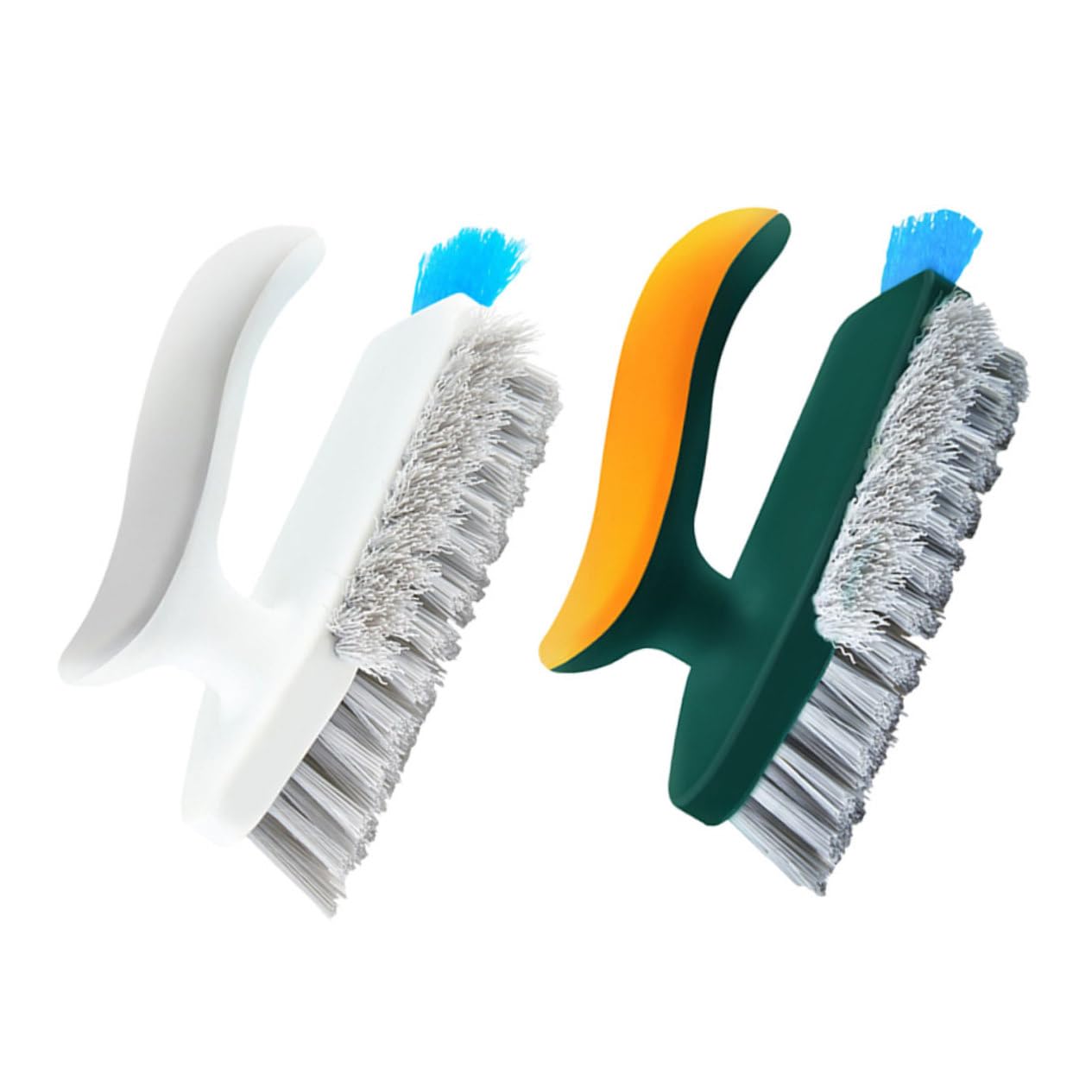 Cabilock 10 Piezas Cepillo De Limpieza De Grietas Fregadora De Piso Cepillo De Limpieza De Lechada De Baño Cepillo De Grietas De Piso Herramienta De Limpieza De Zócalos Cepillo De Limpieza