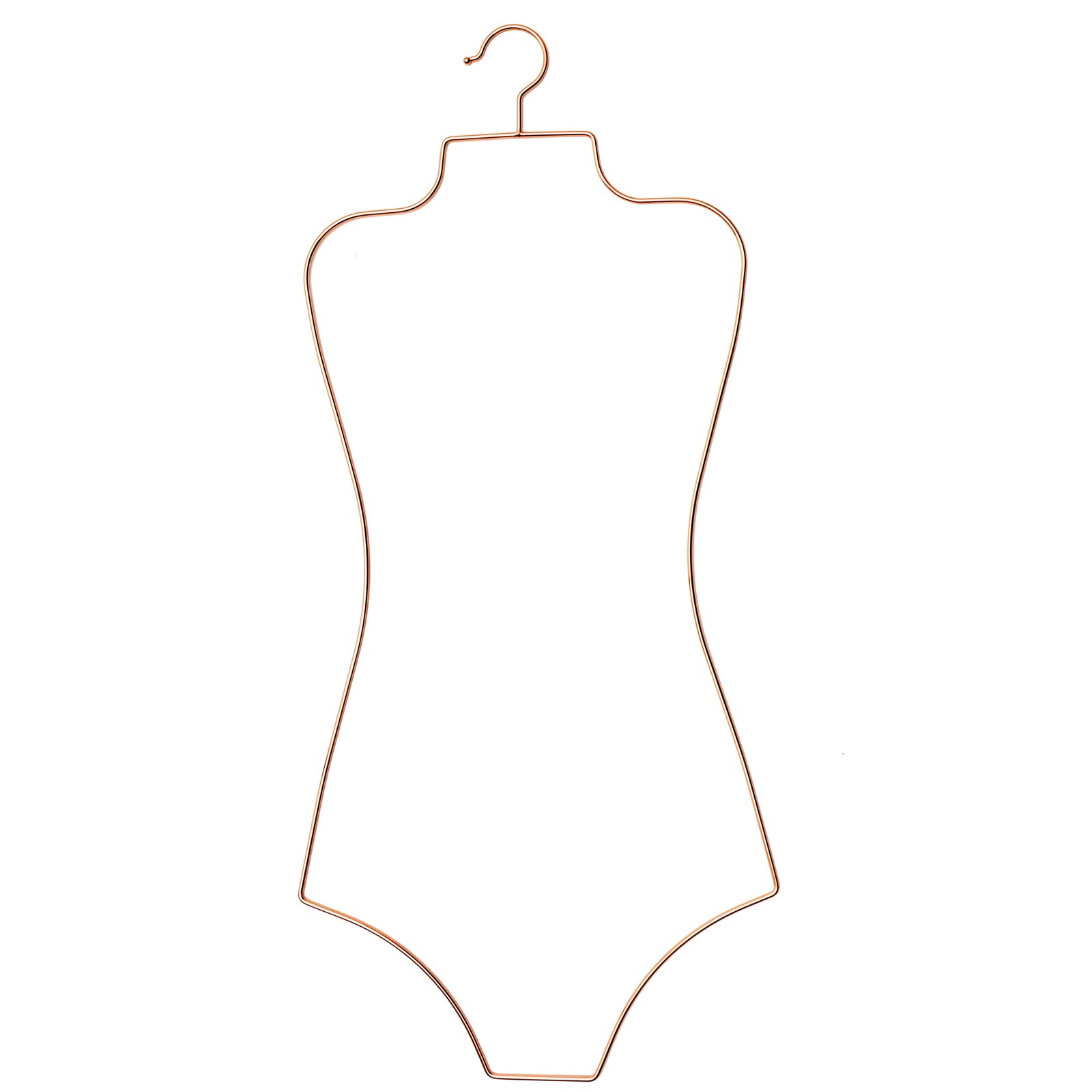 Bikini Maillot de Bain Cintre en Fil Gaine pour Le Corps Présentoir Porte-sous-vêtements 10 PCS