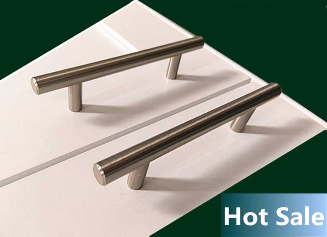 Brushed Nickel Bar Handle Drawer Pull