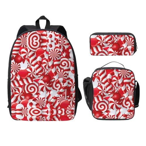 Sac à dos d'école allégeant le poids des fournitures avec kit lunch box et trousse